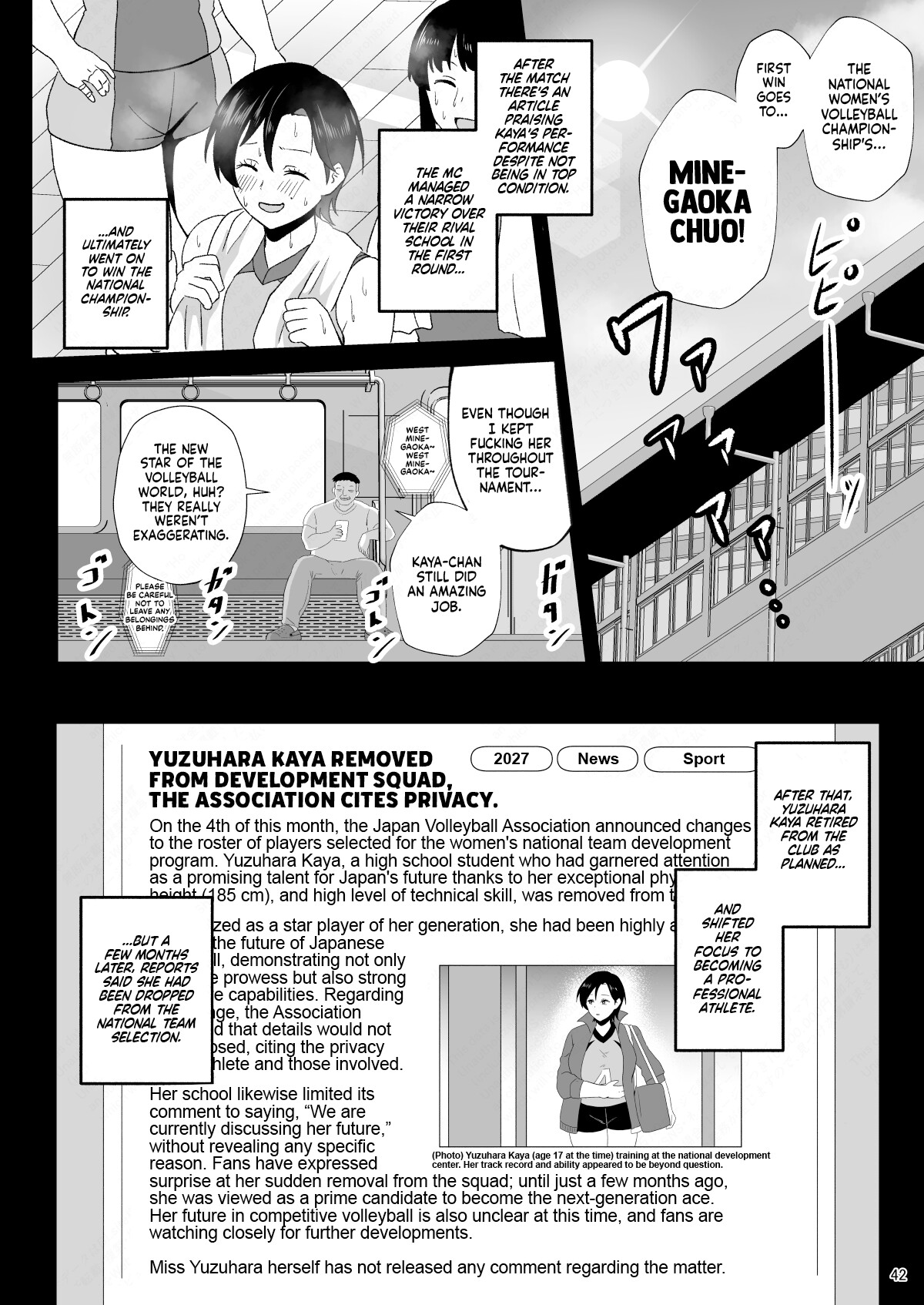 Hentai Manga Comic-The Perception-Altering Old Man Who Appeared on The Train to School 2-Read-41